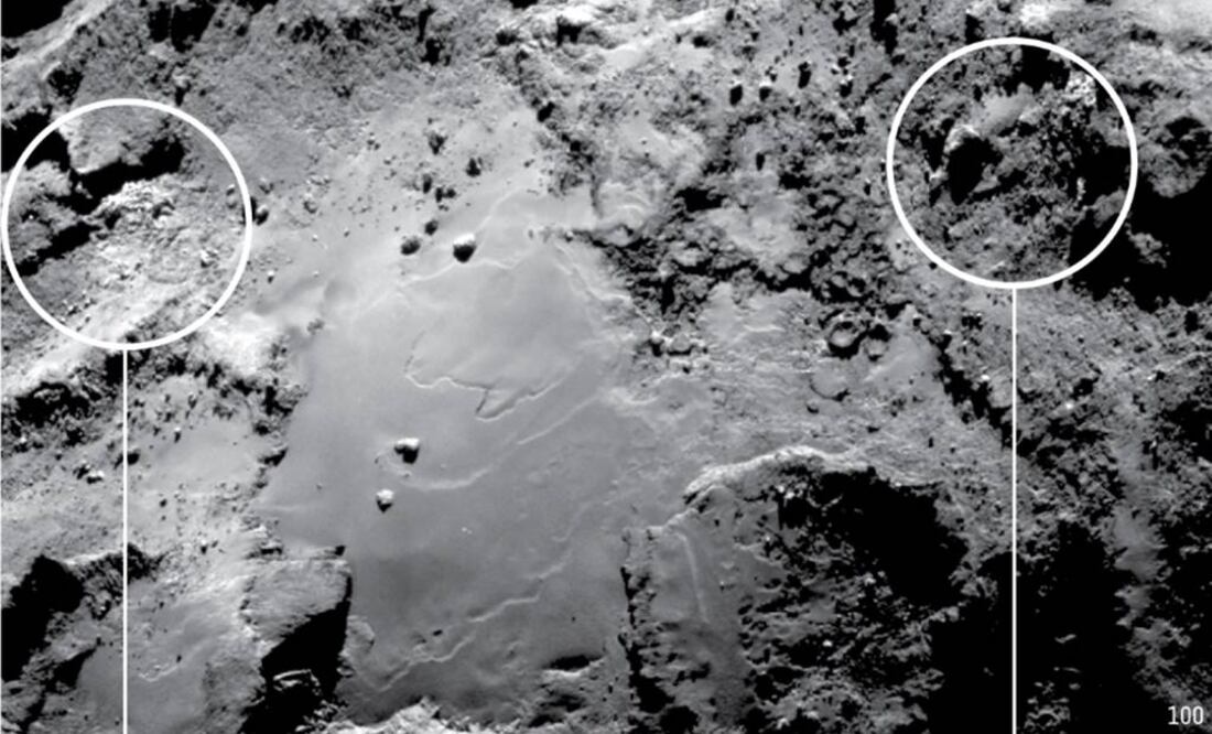 La misión Rosetta ya había detectado vapor de agua en 67P. Foto: ESA