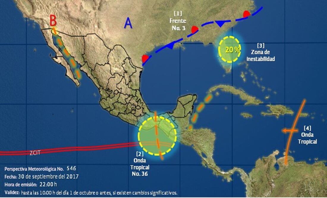 Foto: tomada de @conagua_clima