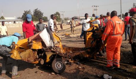 Ataque suicida de dos niñas con bomba deja 30 muertos en Nigeria