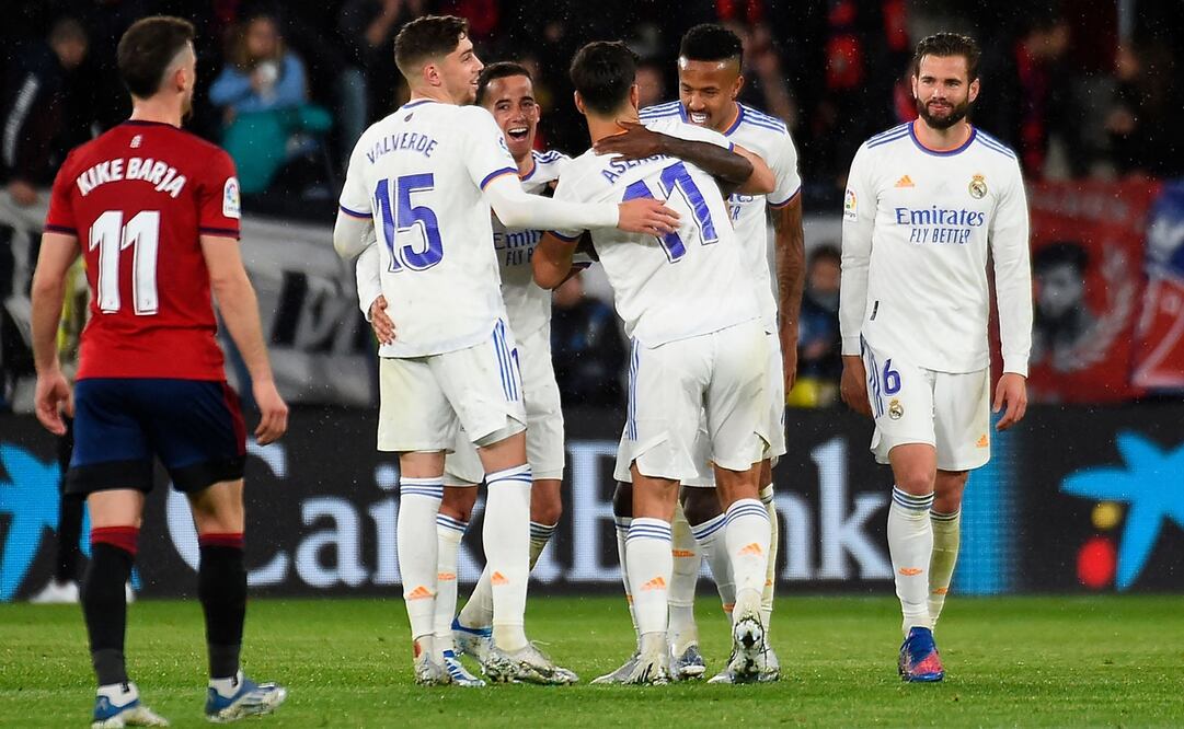 Real Madrid derrotó al Osasuna - FOTO: AFP