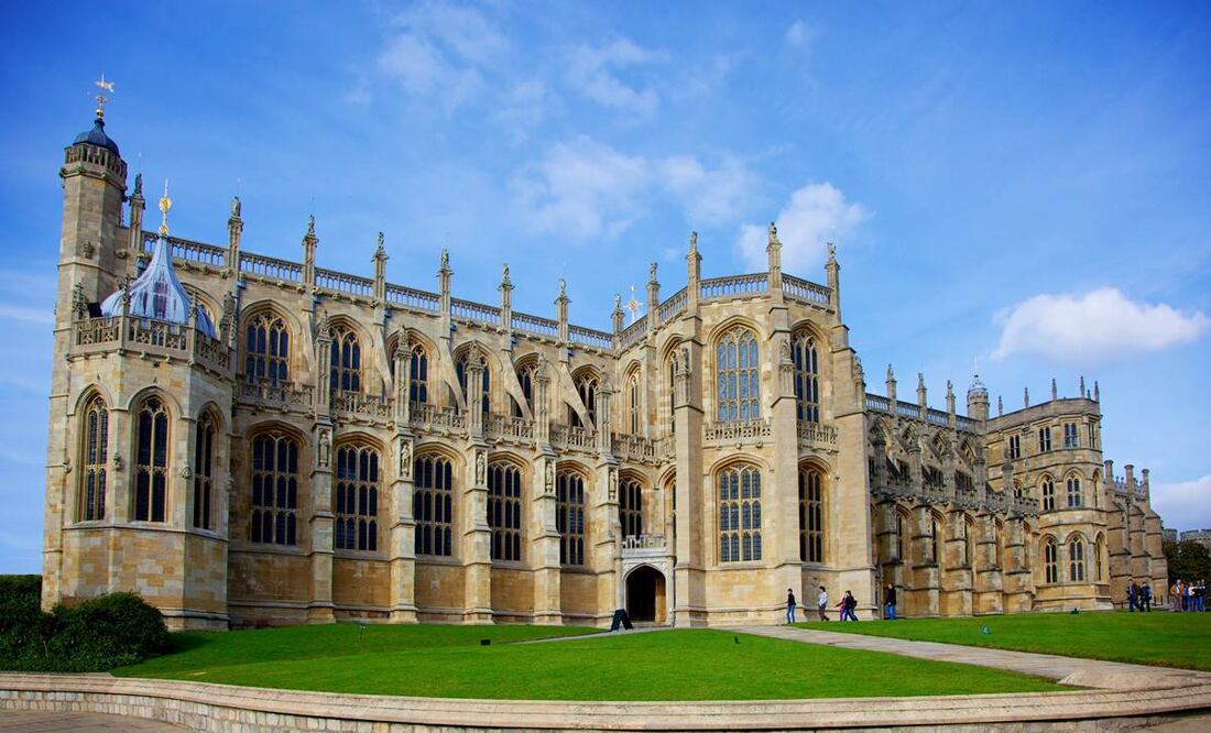 La capilla de San Jorge es el lugar de entierro de muchos monarcas ingleses. Fotos: Wikimedia Commons
