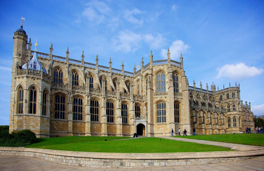 La capilla de San Jorge es el lugar de entierro de muchos monarcas ingleses. Fotos: Wikimedia Commons