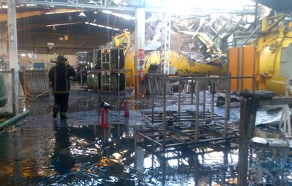 Explota caldera en Ecatepec; hay un muerto y varios heridos