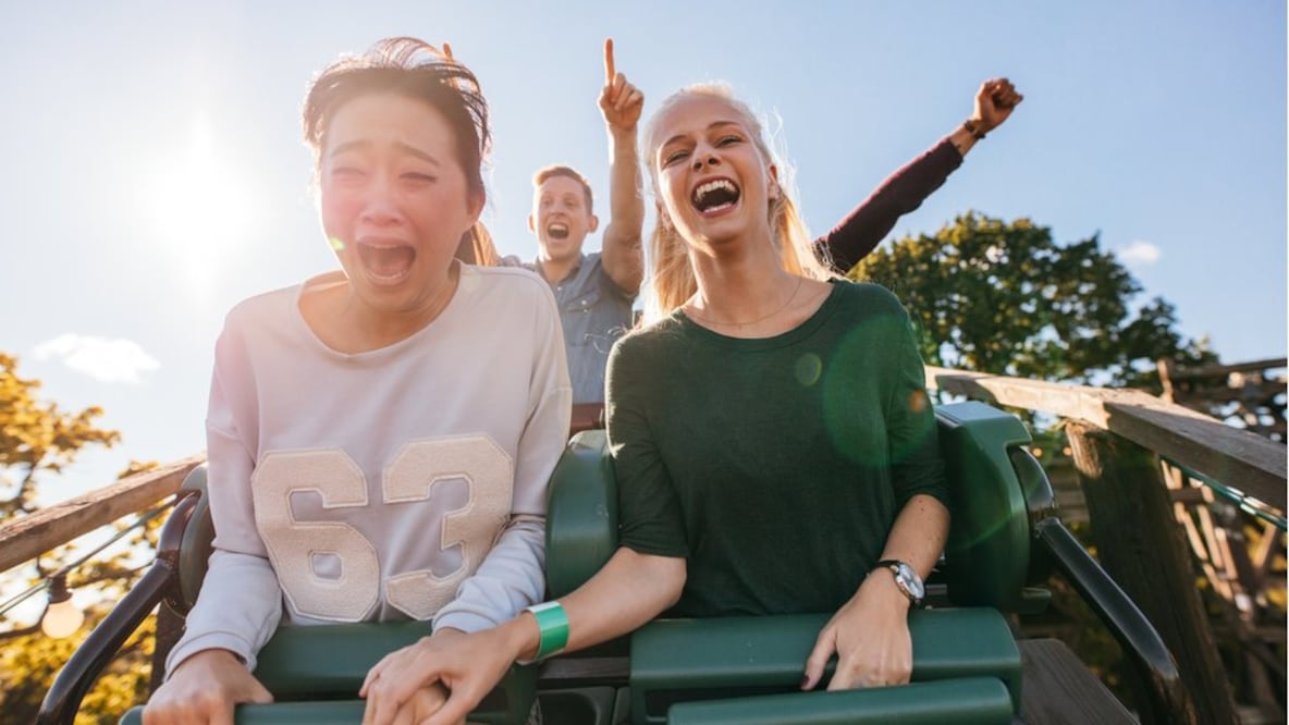 Gritamos cuando tenemos miedo, pero también cuando estamos felices o emocionados. Foto: Getty Images vía BBC