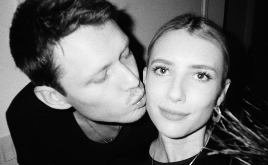 Emma Roberts y su pareja Cody John. Foto: Instagram oficial.