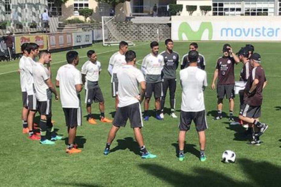 Primer día de concentración de la Selección Mexicana