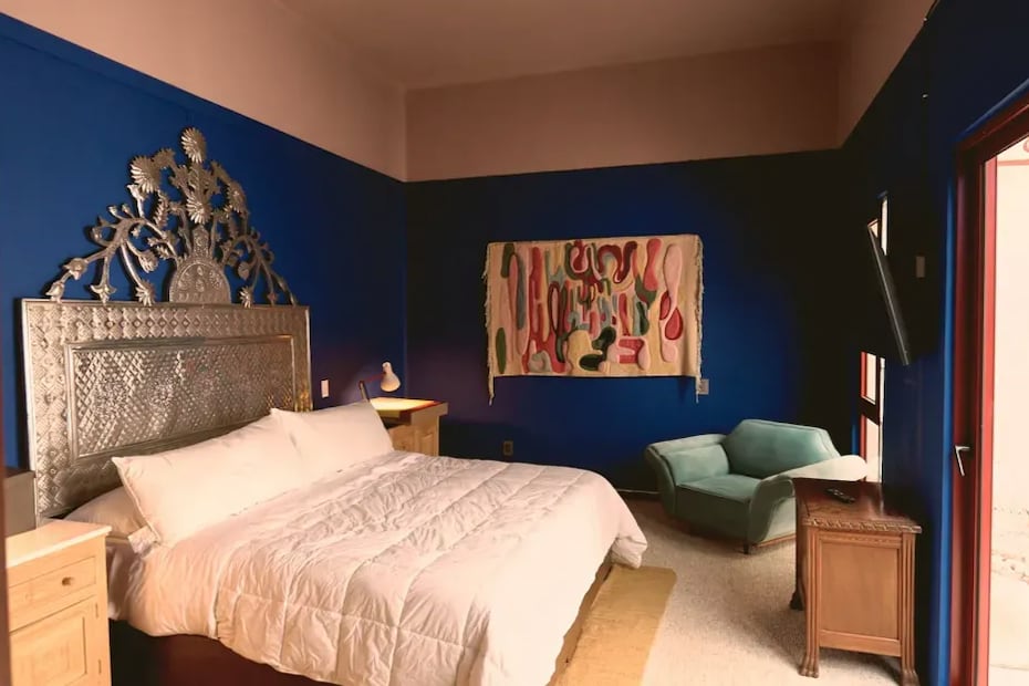 Cada rincón del hotel rinde homenaje a la vida de Margarita Quijano. Foto: Casa Margarita México