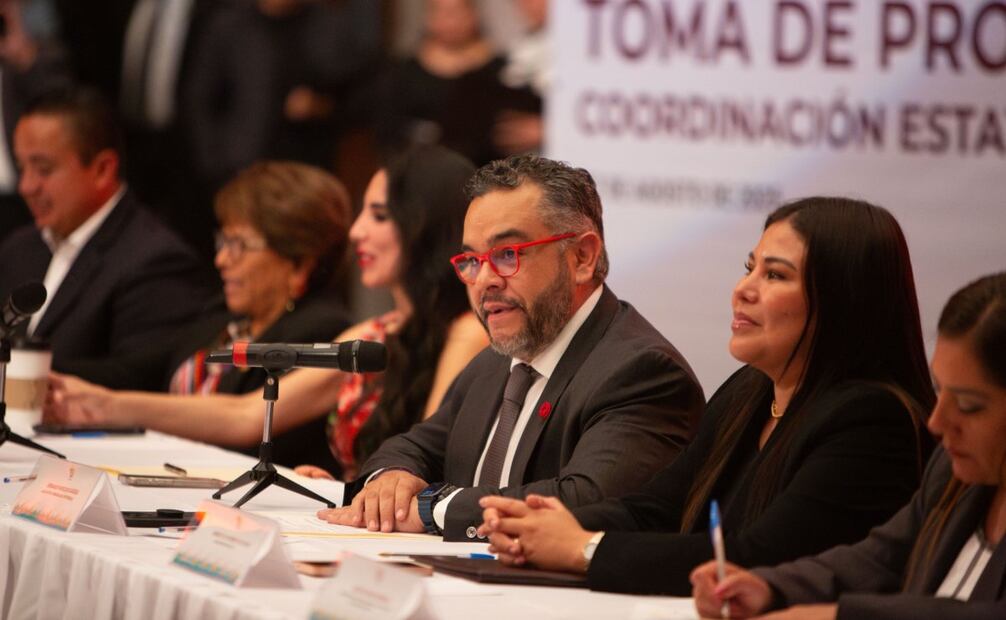 Fernando Mercado indicó que desde esta nueva encomienda seguirá impulsando y promoviendo un nuevo municipalismo. 
(27/08/25) Foto: Darío Luna.