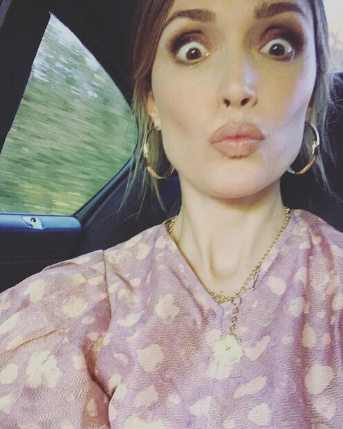 Rose Byrne. Fuente: Instagram @fullyrosebyrne