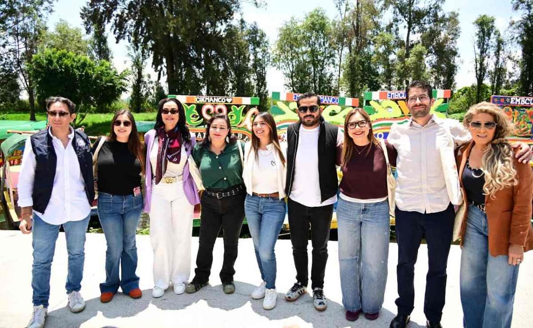 Visitan diputados obras mundialistas; lluvias les impiden visitar trabajos en Tlalpan. Foto: Especial