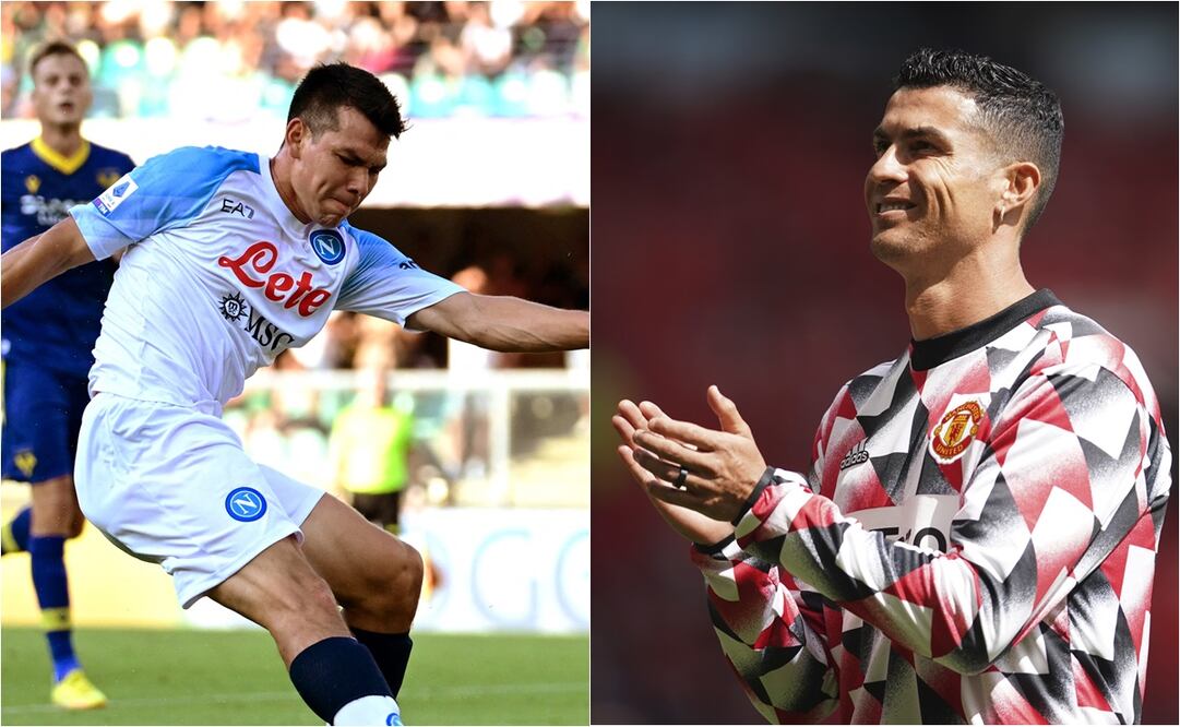 Chucky Lozano y Cristiano Ronaldo jugarían juntos en el Manchester United / FOTO: ESPECIAL