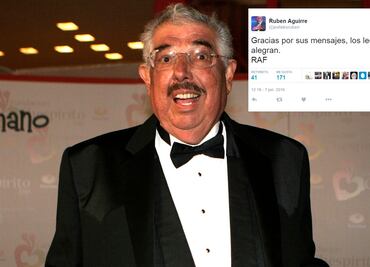 Rubén Aguirre agradece y se alegra por el apoyo