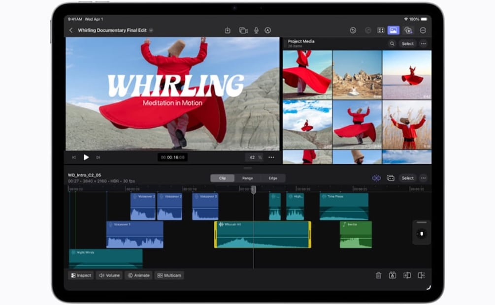 Llega iPad Air con procesador M4: ¿cuánto costará? Imagen: Apple