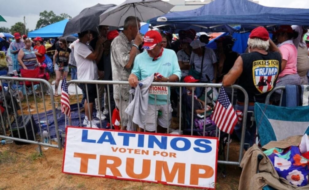 Así esperan en Orlando a Trump para escuchar anuncio sobre reelección