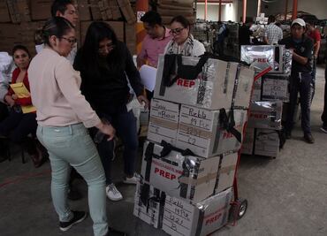 Certifican paquetes electorales de Puebla para su traslado a la CDMX