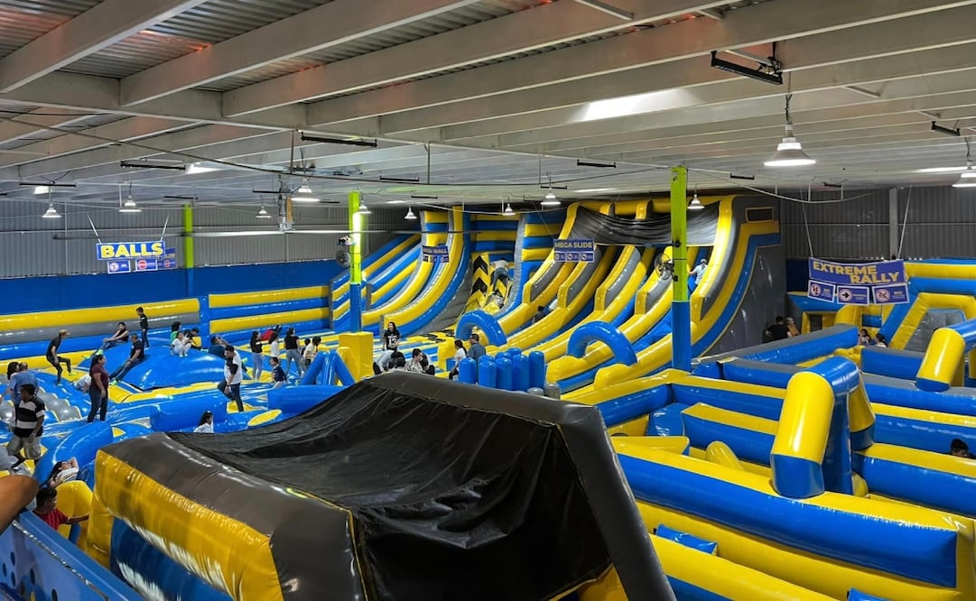 Conoce el parque inflable para chicos y grandes. Imagen: Inflalandia