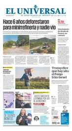 Portada impresa del 24 de junio del 2025