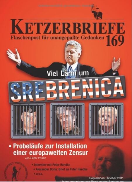 Protestas opacarán entrega del Nobel a Peter Handke