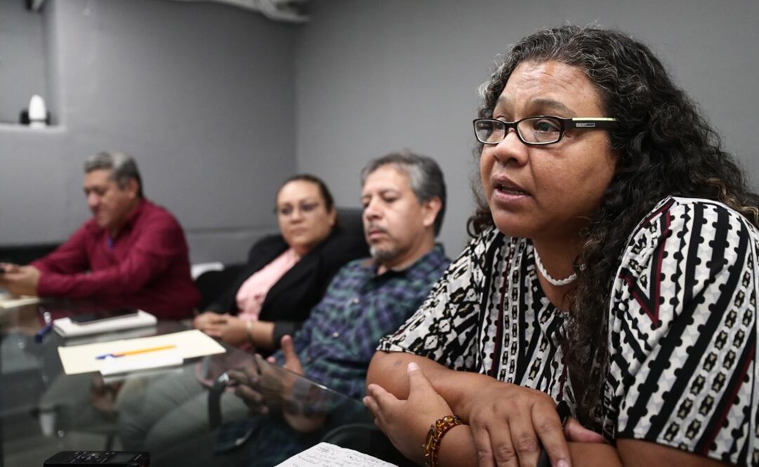 Trabajadores de la Secretaría de Cultura. Foto: Alejandra Leyva/EL UNIVERSAL