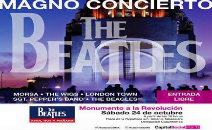 Alistan mega concierto en honor a 'The Beatles'