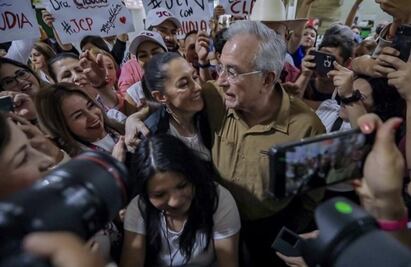 Gobernador Rubén Rocha Moya recibe a Sheinbaum en Sinaloa