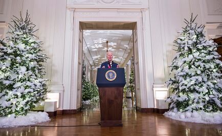 "Hay que empezar desde cero": Biden pide a EU dejar atrás la polarización y empezar el año con bondad