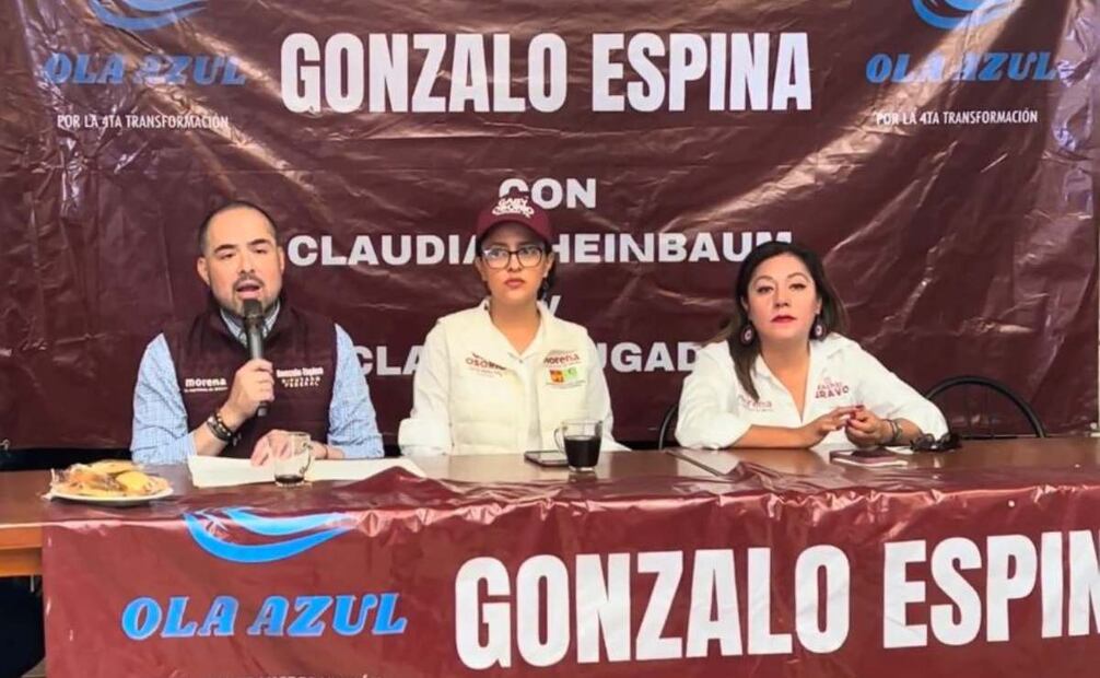 Gonzalo Espina líder de la Ola Azul. Foto: Especial