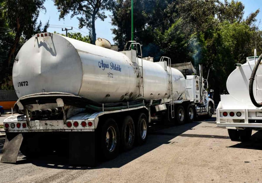 Se distribuyeron mil 61 pipas de agua, de las cuales 539 fueron proporcionadas por la alcaldía y 522 por la Secretaría de Gestión Integral del Agua (SEGIAGUA). Foto: Especial