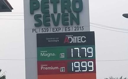 Baja precio de la gasolina en Tamaulipas luego de que Hacienda reparó error con subsidio 