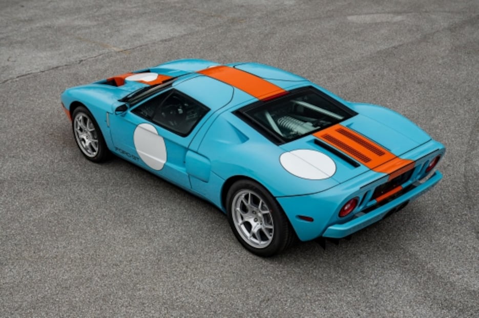 Único Ford GT Heritage 2006 con solo 4 kilómetros saldrá a subasta