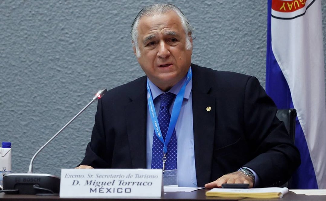 Miguel Torruco, secretario de Turismo. Foto: EFE
