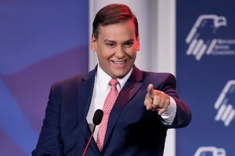 El representante republicano George Santos en un evento en Las Vegas, el 19 de noviembre de 2022. FOTO: Joghn Locher. AP