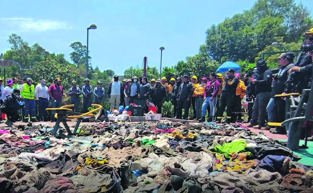 Familias y activistas llegaron desde las 6:30 de la mañana y del 19 al 23 de mayo con el anhelo de encontrar un indicio de sus desaparecidos. Fotos: de Fernanda Rojas. El Universal