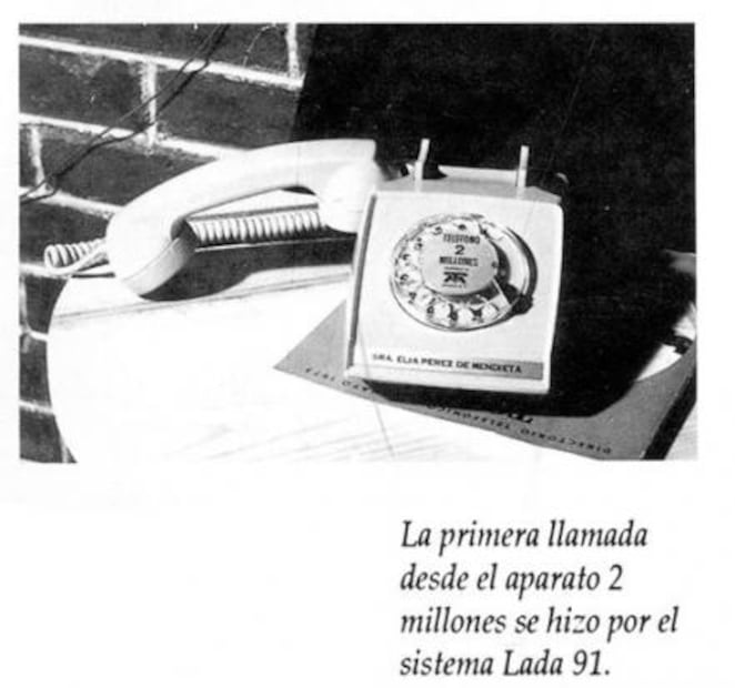 Antes se ponían candados a los teléfonos fijos