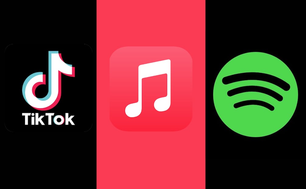 Vincular tus canciones preferidas de TikTok a Apple Music o Spotify es completamente seguro. Foto: Especial