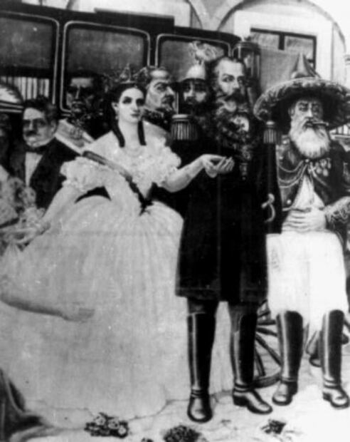 Así fue la posada de Carlota y Maximiliano