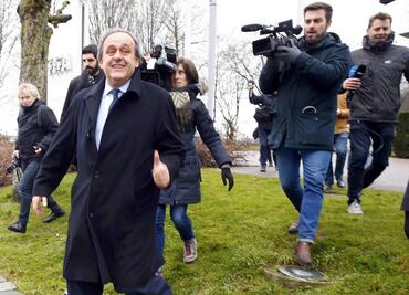 "Lucho contra la injusticia": Platini