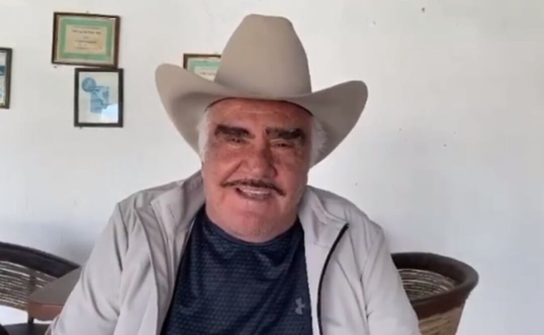 Vicente Fernández. Foto: Captura de pantalla