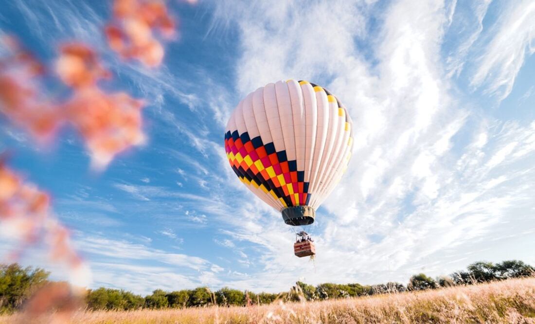En el Festival Entre Volcanes podrás volar en globo. Foto: Cortesía del festival