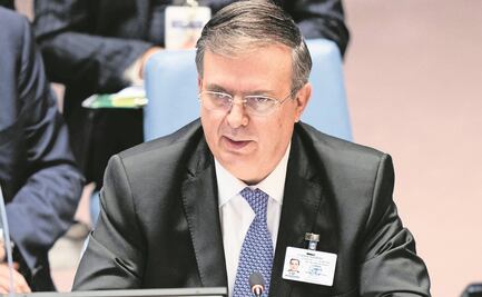 México se escucha en el mundo porque tenemos autoridad política y moral: Ebrard