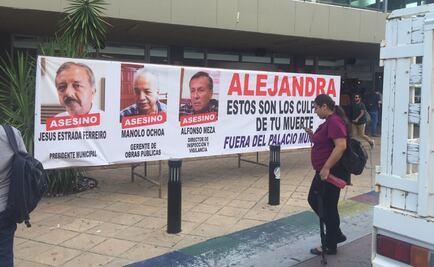 Culpan alcalde y a funcionarios de muerte de jovencita por lluvias en Culiacán