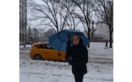 Mancera cancela actividades en NY por tormenta
