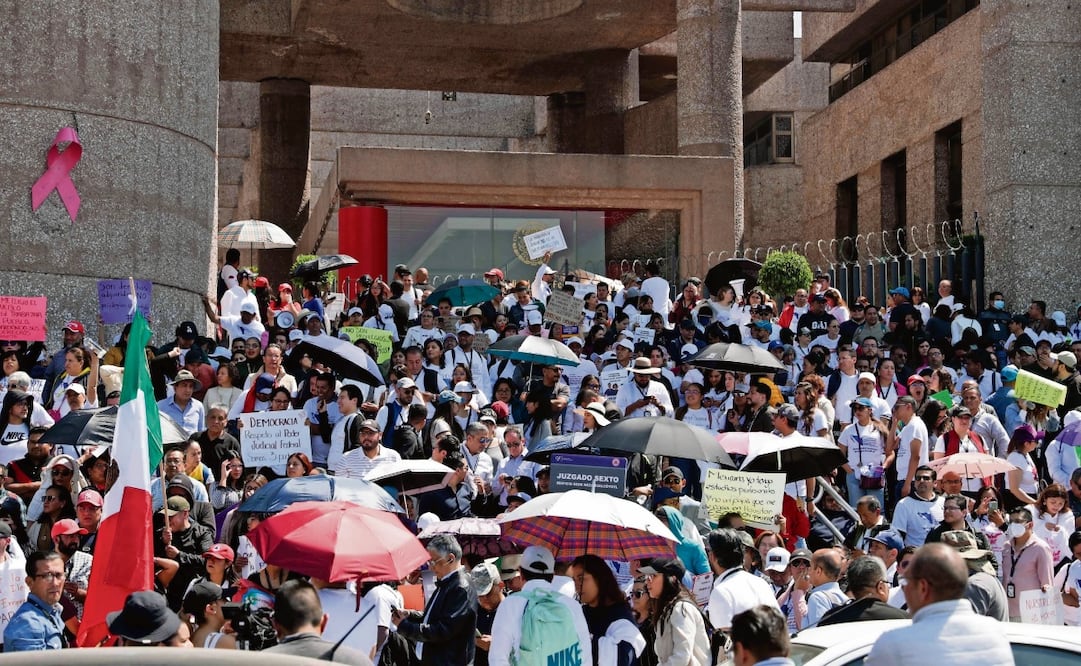 Poder Judicial alista paro; reforma sigue, dice Morena Foto: Archivo | El Universal
