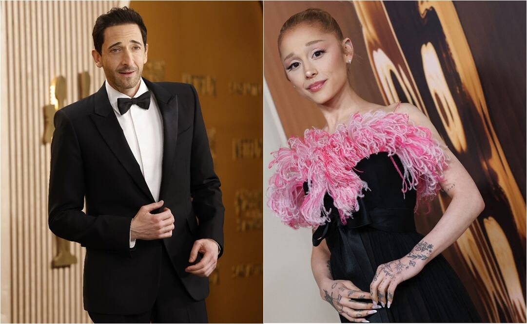 Ariana Grande y Adrien Brody asisten a la cena previa a la entrega de los premios Oscar.
Fotos: AFP / Valeria Macon
