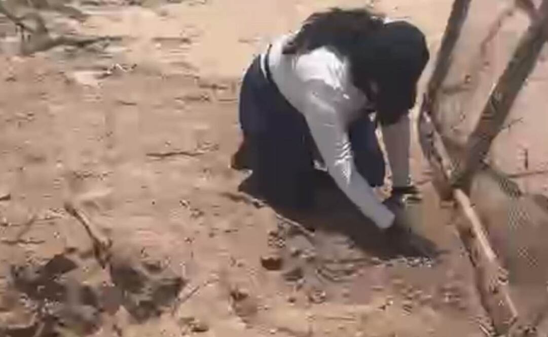 Un reporte anónimo sobre alrededor de 20 personas sepultadas en la comunidad de El Choyudo, a 105 kilómetros de Hermosillo, la ciudad capital, llevó a las Madres Buscadoras de Sonora al lugar. Foto: Especial