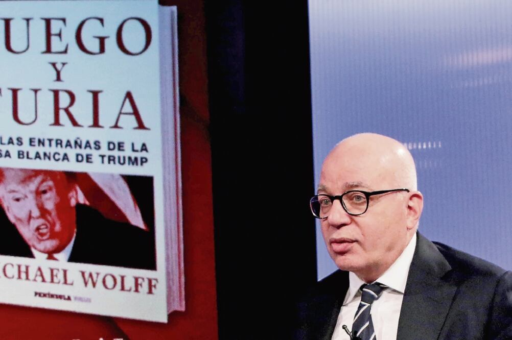 Michael Wolff Periodista estadounidense (JUAN CARLOS ROJAS. EL UNIVERSAL)