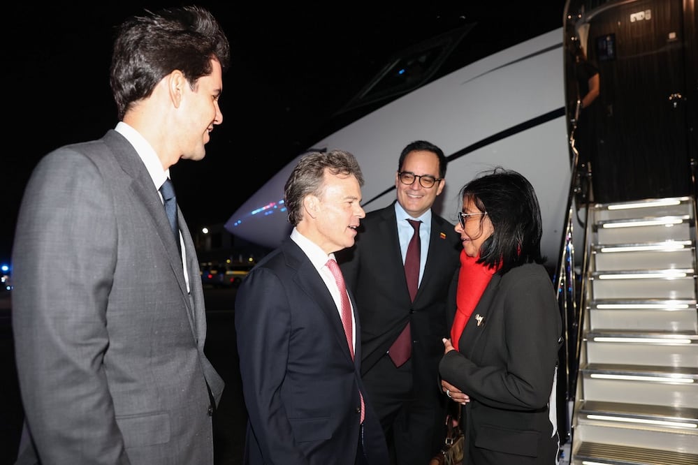La presidenta encargada de Venezuela, Delcy Rodríguez, a su llegada este lunes a Nueva York, Estados Unidos, para representar a su país en la Asamblea General de la ONU, donde tiene previsto reunirse el martes con el mandatario estadounidense, Donald Trump. FOTO: DELCY RODRIGUEZ. X