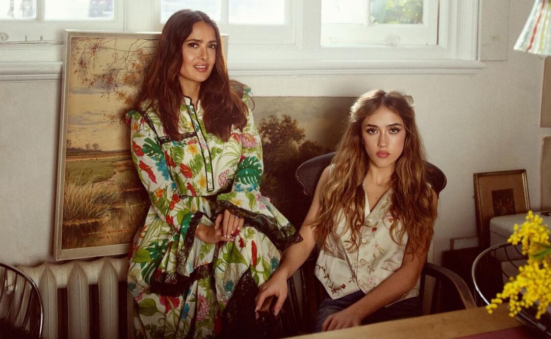 La hija de Salma Hayek, y el hijo de Alfonso Cuarón, asistieron juntos a la graduación de él. Imagen: Instagram @salmahayek