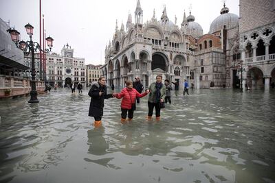 Así se ve Venecia tras la segunda mayor marea alta de su historia