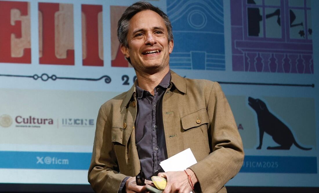 Gael García sigue dando pasos como director. Foto: Berenice Fregoso/ARCHIVO EL UNIVERSAL.